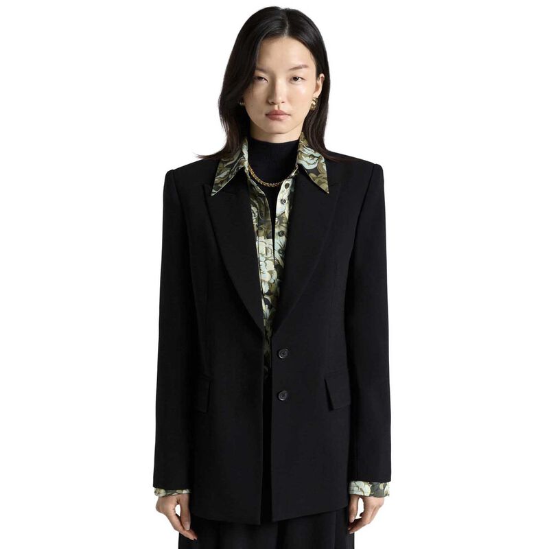 Cue Crepe Hourglass Blazer image number 0